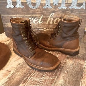 Twisted X Men's Waterproof Steel Toe Lite Western Work Lacer Size 9.5 D